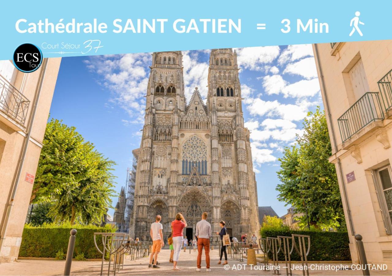 "Colbert Studio" Coeur De Ville - Cathedrale Saint Gatien Tours Exterior photo